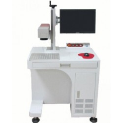 打標(biāo)電腦CPU、電子元件激光打碼機(jī)設(shè)備