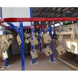 自動噴塑流水線