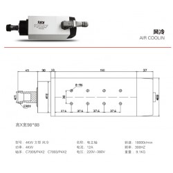 風冷電主軸廠家直銷，價格優(yōu)惠，質量有保障，選濟南星林