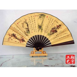 扇子定制，折扇生產(chǎn)廠家，供應(yīng)絹布扇子廠家
