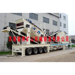 移動(dòng)破碎站廠家 專業(yè)的移動(dòng)破碎站駿翔礦山機(jī)械供應(yīng)