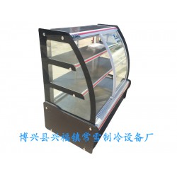 常雪制冷設(shè)備出售雙開門蛋糕柜，山東雙開門蛋糕柜多少錢
