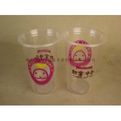 佛山安豐500ml高透明奶茶杯，一次性飲料杯