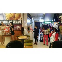 蘭州實惠的餐飲機(jī)器人推*——甘肅服務(wù)機(jī)器人