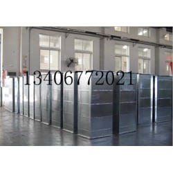 銘源空調(diào)設(shè)備廠(chǎng)專(zhuān)業(yè)制作安裝鍍鋅板通風(fēng)排煙管道，共板法蘭風(fēng)管