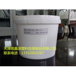 PP材質(zhì) 7斤桶白色 辣醬桶 面醬桶 果醬桶 巧克力醬桶 食品級(jí)包裝