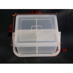 廠家供應手提塑料PP包裝盒透明盒塑膠禮品包裝盒元件盒