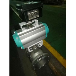 耀圣氣動(dòng)式V型調(diào)節(jié)球閥