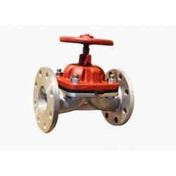 NDV手動隔膜閥400型日標、美標法蘭連接