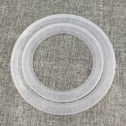 401奶粉罐護(hù)底 塑料膠底 99鐵罐護(hù)底 奶粉罐運(yùn)輸防撞底托