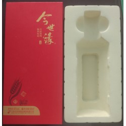 無(wú)錫廠家供應(yīng)江浙滬皖酒包裝PS植絨米黃內(nèi)托