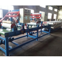 不銹鋼輥筒式膠片冷卻機(jī)  自動(dòng)定長(zhǎng)裁斷擺片橡膠片生產(chǎn)線（機(jī)）