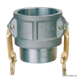 鋁合金母頭快速接頭，母頭外絲快速接頭，拉環(huán)快速接頭