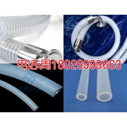 帶鋼絲骨架制藥級(jí)軟管，大口徑硅膠管，鋼絲骨架增強(qiáng)大口徑制藥管