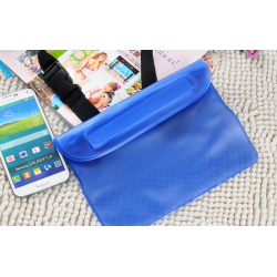 廠家熱賣戶外運(yùn)動腰包漂流游泳三層密封可觸屏手機(jī)防水腰包