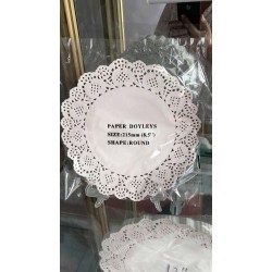 花邊紙墊盤(pán)紙吸油紙廚房家用油炸烘焙點(diǎn)心蛋糕圓形通花底紙