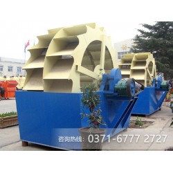 中型輪式洗砂機(jī)每小時(shí)洗沙能力如何？如何將沙洗凈？ZDD79