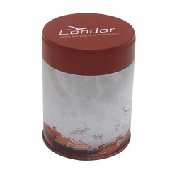 業(yè)士圓形密封兒童手表包裝鐵盒，小禮品金屬盒