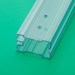 PVC透明方管廠家多樣式模塊包裝管管裝IC展示