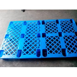 塑料托盤(pán)廠家 網(wǎng)格九腳托盤(pán) 倉(cāng)庫(kù)叉車板 防潮墊板 經(jīng)久耐用
