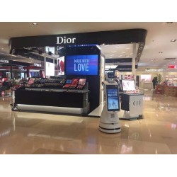 商場(chǎng)導(dǎo)購(gòu)機(jī)器人，營(yíng)銷(xiāo)導(dǎo)購(gòu)機(jī)器人，互動(dòng)交流機(jī)器人，商鋪機(jī)器人