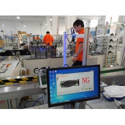 秦泰盛kf94魚(yú)型口罩機(jī)連線(xiàn)自動(dòng)口罩檢測(cè)和口罩自動(dòng)包裝機(jī)