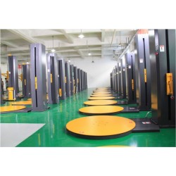 濟(jì)南晶工力創(chuàng)JG-C01全自動托盤式預(yù)拉伸稱重纏繞機(jī)，可定制