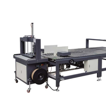 捷JDB-1000A包裝生產(chǎn)線|全自動(dòng)寬帶打包機(jī)|