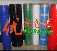 廠家直銷彩色纏繞膜，pe包裝膜供應