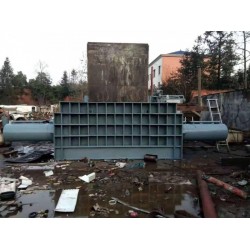 金屬打包機，廢料 壓縮成型打包機， 臥式金屬捆扎打包機