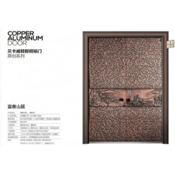 別墅精鑄藝術(shù)門-*端鑄鋁門銅門