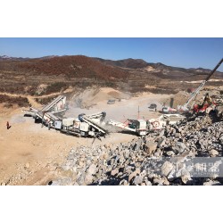 時產(chǎn)300噸移動碎石制砂一體機，不買要后悔T31