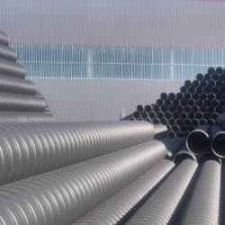 hdpe螺旋波紋管熱熔承插電熔連接