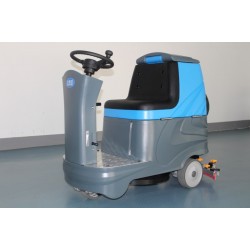 駕駛式洗地機商用工業(yè)工廠車間用物業(yè)車庫洗拖吸電動掃地機