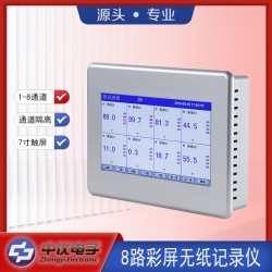 ZYW910T十通道無(wú)紙記錄儀