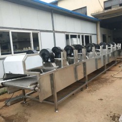 全自動翻轉風干線 多階段翻轉風干設備 包裝袋風干機