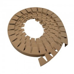 山東加厚防破牛皮紙護角條 裝修紙護角 加硬紙護角