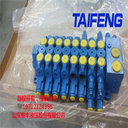 泰豐工程機(jī)械多路閥TRM20系列流量共享型多路閥片式結(jié)構(gòu)