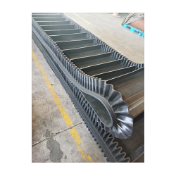 給煤機(jī)大傾角擋邊帶 超寬裙邊大傾角提升帶 煒泰橡膠