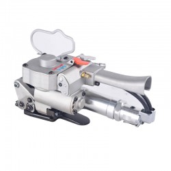 湖北武漢A19/A25手提式氣動(dòng)打包機(jī)塑鋼帶熱熔免扣捆扎機(jī)