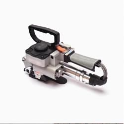 武漢B19/B25塑鋼帶免扣打包機(jī)免分帶收緊熱熔氣動(dòng)打包機(jī)