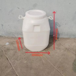 50升白色方桶 50升化工塑料桶 50公斤包裝桶