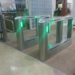 學(xué)校圖書館速通門之人行通道閘機(jī)