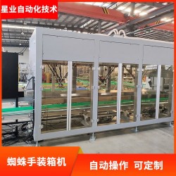 星業(yè)供應(yīng)袋裝產(chǎn)品蜘蛛手裝箱機(jī)