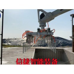 碼垛機器人逐步取代傳統(tǒng)人工，成為砂漿碼垛新選擇