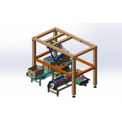 單/雙多列匣倉(cāng)柔性理料裝箱單元