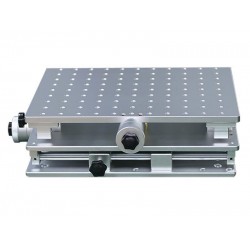 激光打標(biāo)機專用二維工作臺全鋁材質(zhì)快速精密調(diào)節(jié)便捷打標(biāo)十字滑臺