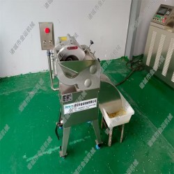 大型三維切丁機 商用果蔬切丁機 蘋果土豆蘿卜切丁設(shè)備